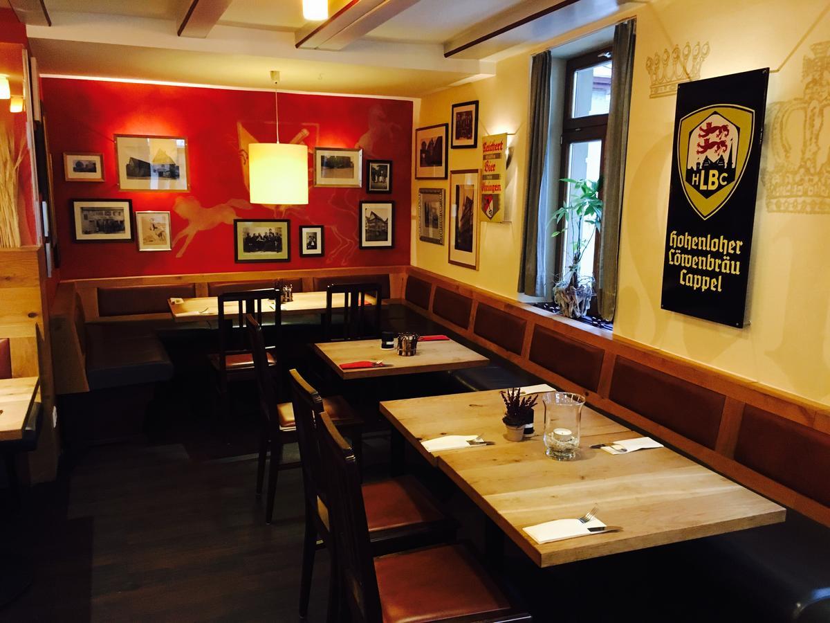 Brauereigasthof Krone Öhringen Dış mekan fotoğraf