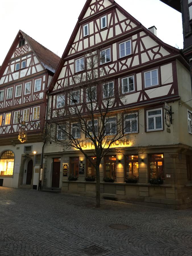Brauereigasthof Krone Öhringen Dış mekan fotoğraf